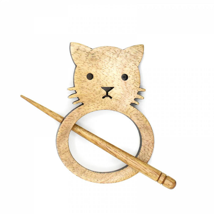 Lykke | Kitty Shawl Pin