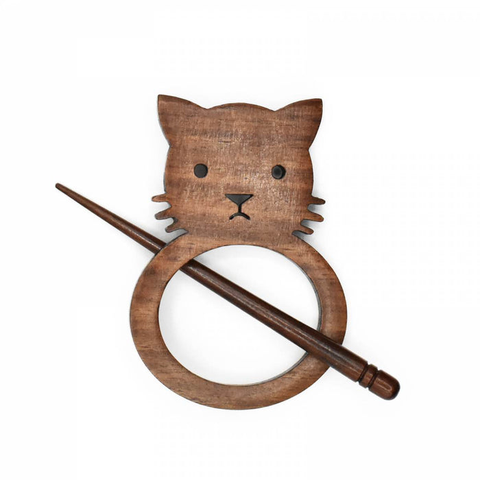 Lykke | Kitty Shawl Pin