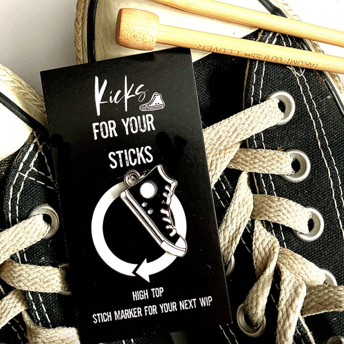 Firefly Notes Kicks For Your Sticks Stitch Marker