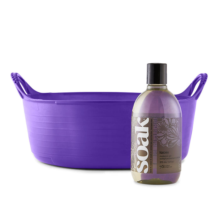 PURPLE MINNIE BASIN AND LACEY SOAK WASH KIT