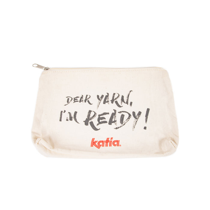 Katia | Dear Yarn, I'm Ready! cotton notions bag