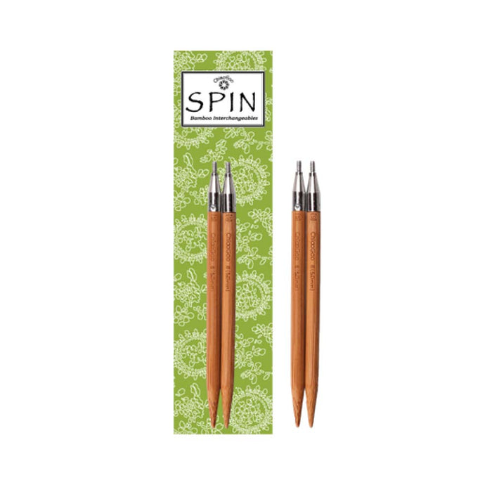 ChiaoGoo | 4" SPIN Bamboo Tips