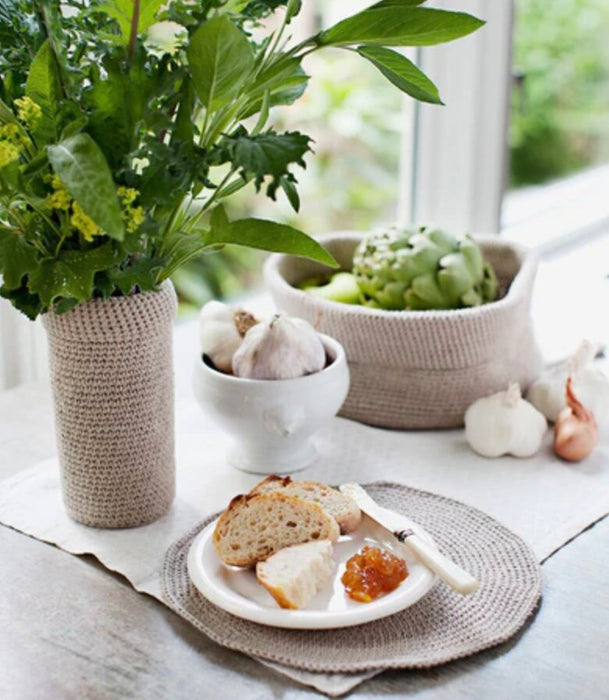 Crocheted Baskets Pattern