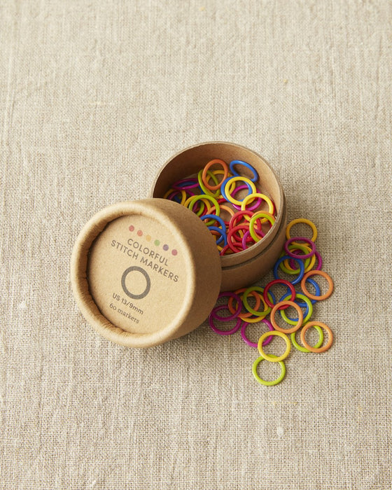 Cocoknits Colourful Ring Stitch Markers - Original