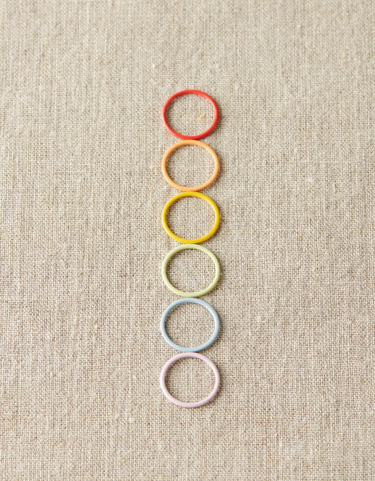 Cocoknits Colourful Ring Stitch Markers - Jumbo